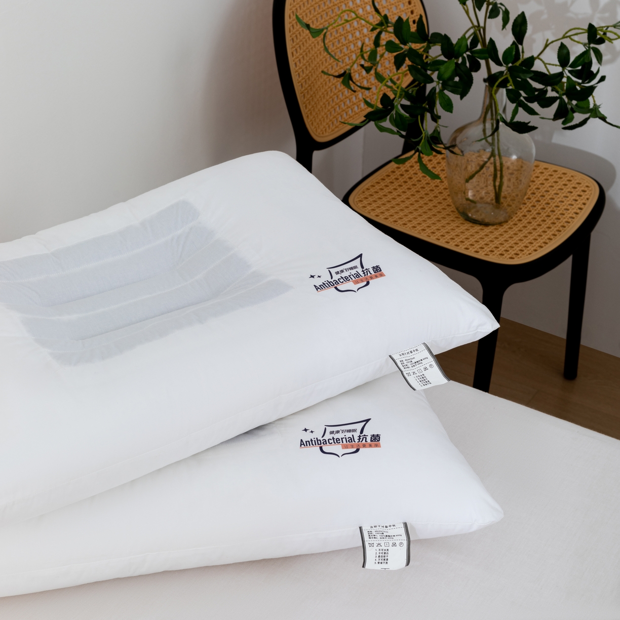 91家纺网 家纺一手货源 找家纺 （总）爱尚家枕芯 2023新款防螨抗菌决明子定型枕