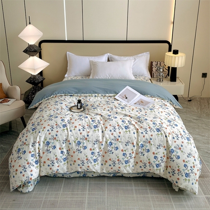 91家纺网 家纺一手货源 找家纺 （总）宝齐莱家纺 2023年全棉磨毛印花单被套