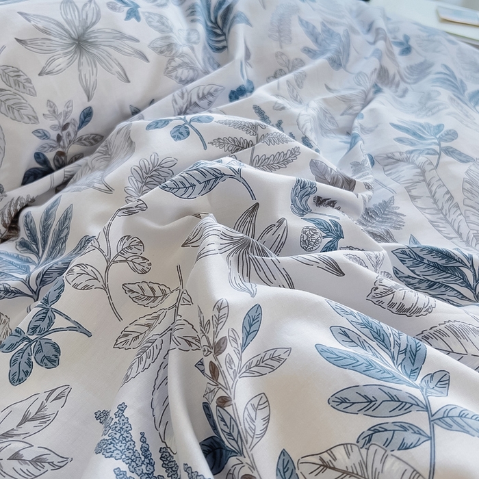 91家纺网 家纺一手货源 找家纺 琪琪阁 2023新款全棉加牛奶绒单被套 铃兰