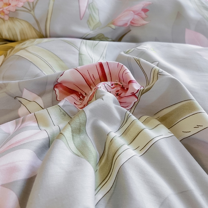 91家纺网 家纺一手货源 找家纺 琪琪阁 2023新款全棉加牛奶绒单被套 玉芙蓉