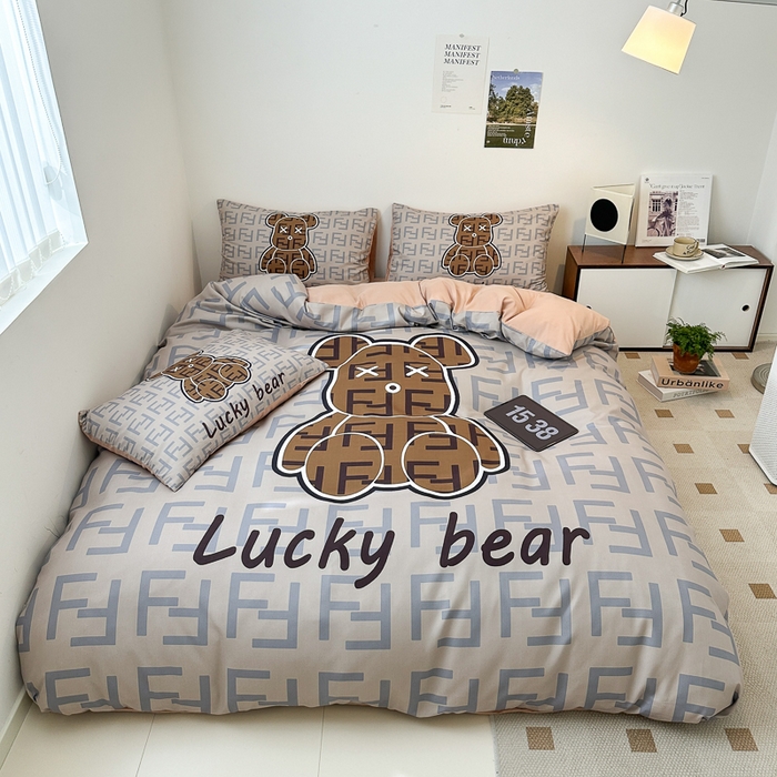 91家纺网 家纺一手货源 找家纺 色鬼 2023新款秋冬网红款四季款潮流四件套直播爆款 咔芬