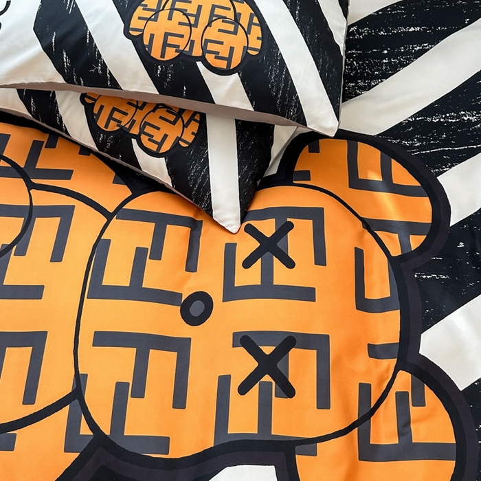 91家纺网 家纺一手货源 找家纺 色鬼 2023新款秋冬网红款四季款潮流四件套直播爆款 咔酷