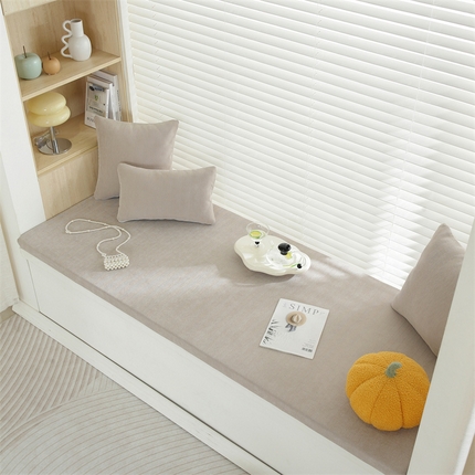 91家纺网 家纺一手货源 找家纺 （总）共鸣沙发垫2023新款5cm厚50D雪尼尔海绵飘窗垫