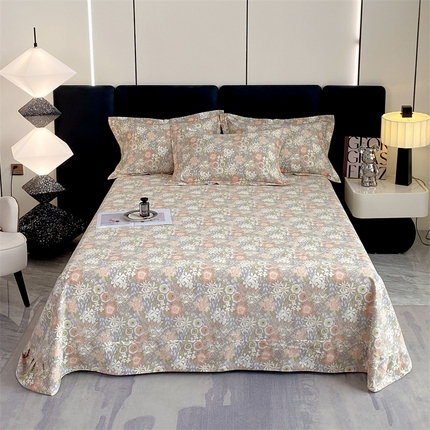 91家纺网 家纺一手货源 找家纺 （总）宝齐莱家纺 2023年全棉磨毛印花单床单