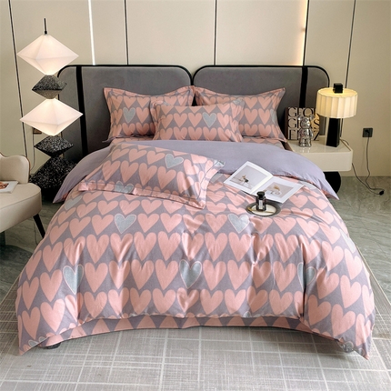 91家纺网 家纺一手货源 找家纺 （总）宝齐莱家纺 2023新款全棉磨毛四件套