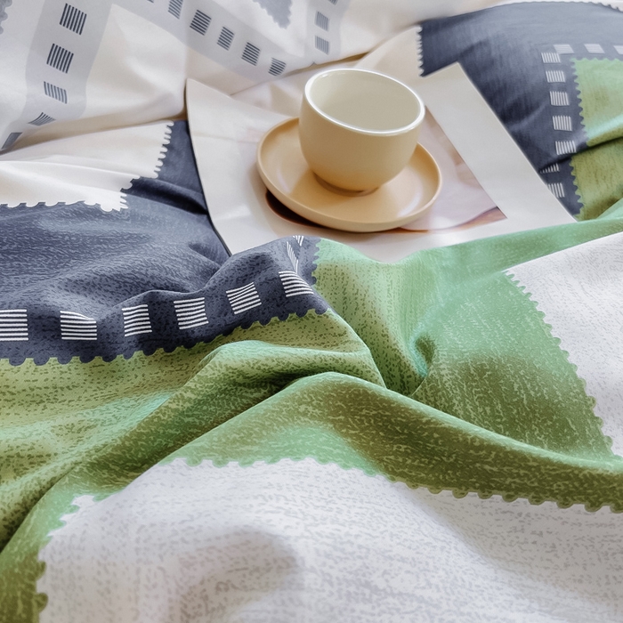 91家纺网 家纺一手货源 找家纺 琪琪阁 2023新款全棉加牛奶绒单被套 克洛伊