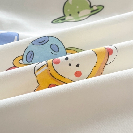 91家纺网 家纺一手货源 找家纺 （总）翎盈家纺 2023新款纯棉枕套喷气印花柔软舒适全棉枕套