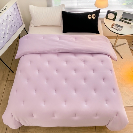 91家纺网 家纺一手货源 找家纺 （总）寐居 2023新款A类撞色针织棉冬被