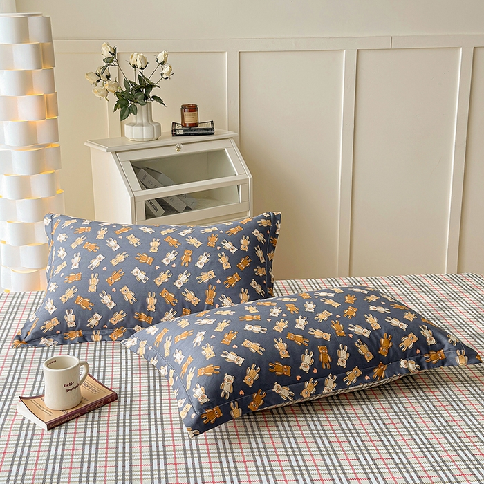 91家纺网 家纺一手货源 找家纺 元元被芯 2023新增全棉13372枕套 熊本