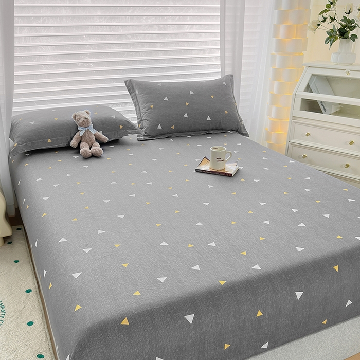 91家纺网 家纺一手货源 找家纺 元元被芯 2023新增全棉13372床笠 星光