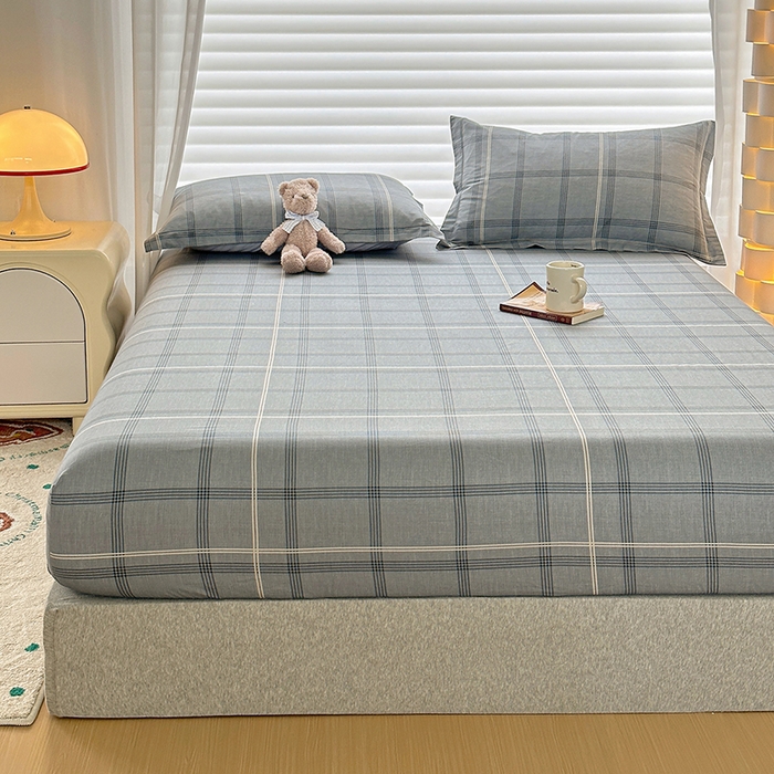 91家纺网 家纺一手货源 找家纺 元元被芯 2023新增全棉13372床笠 北欧格