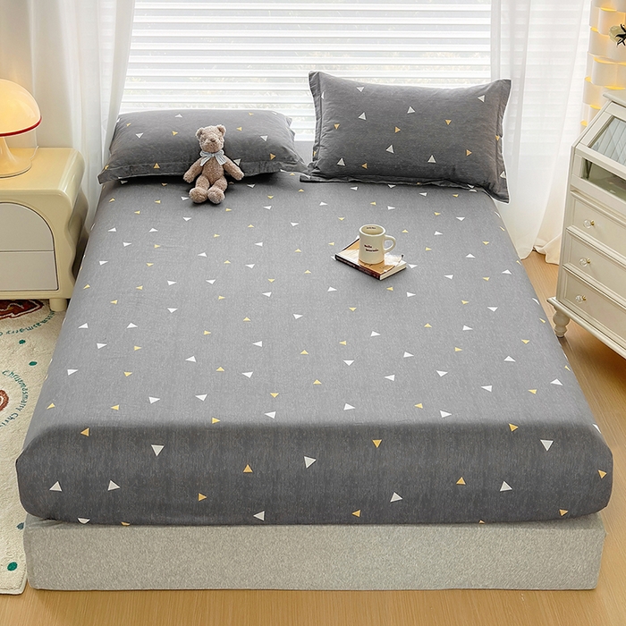 91家纺网 家纺一手货源 找家纺 元元被芯 2023新增全棉13372床笠 星光