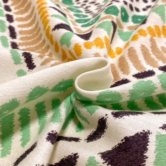 91家纺网 家纺一手货源 找家纺 新印象 2023新款柔软贴服全棉磨毛印花四件套 泓波