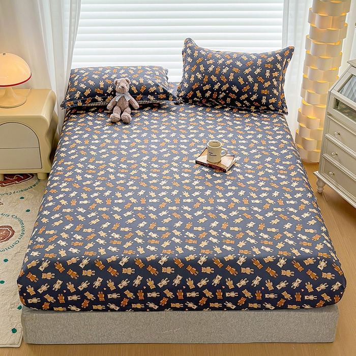 91家纺网 家纺一手货源 找家纺 元元被芯 2023新增全棉13372床笠 熊本