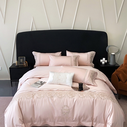 91家纺网 家纺一手货源 找家纺 （总）馨蕊 2023新款珍妮系列100支全棉四件套