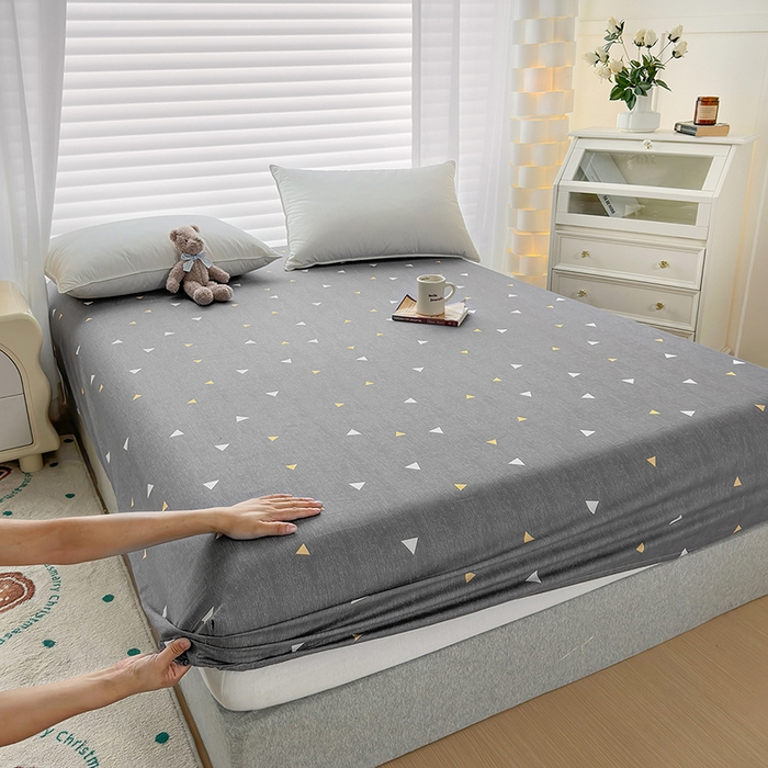 91家纺网 家纺一手货源 找家纺 元元被芯 2023新增全棉13372床笠 星光