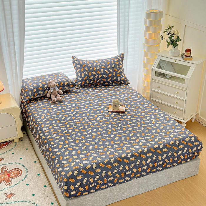 91家纺网 家纺一手货源 找家纺 元元被芯 2023新增全棉13372床笠 熊本