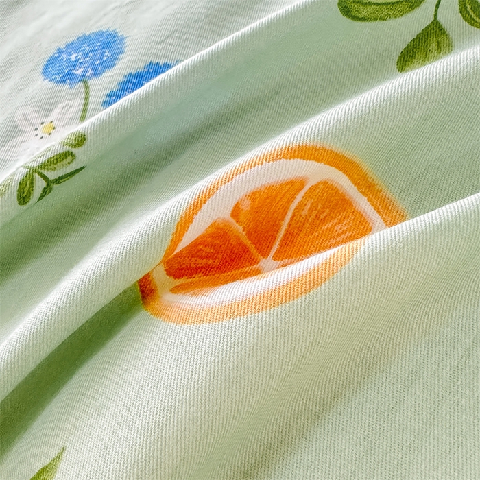 91家纺网 家纺一手货源 找家纺 元元被芯 2023新增全棉13372被套 水果达人