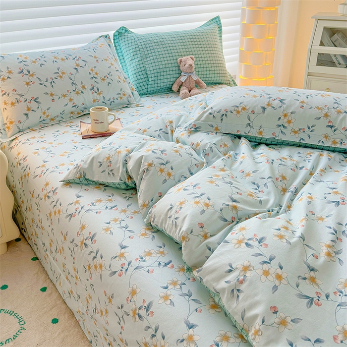 91家纺网 家纺一手货源 找家纺 元元被芯 2023新增全棉13372被套 爱洛