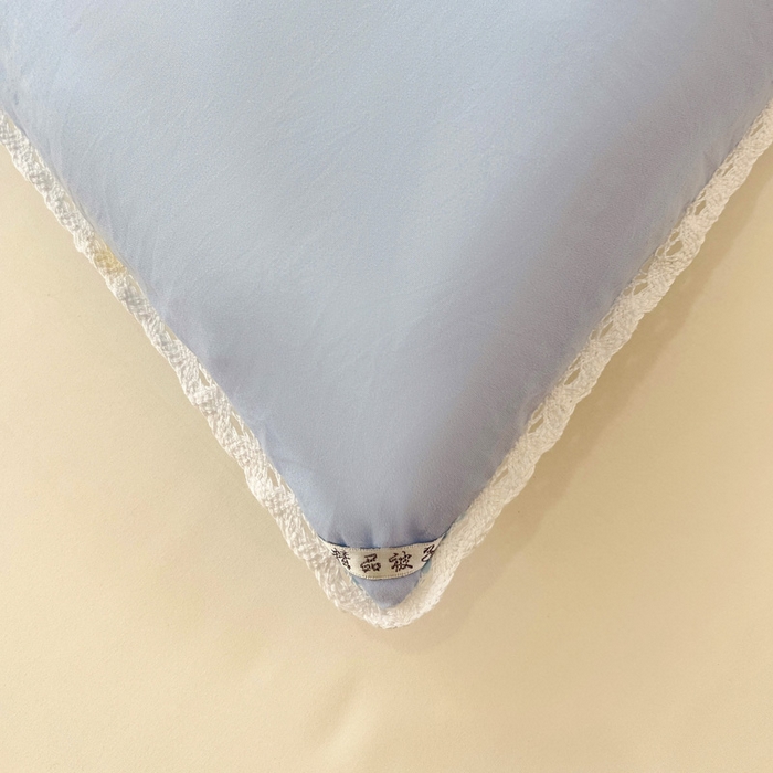 91家纺网 家纺一手货源 找家纺 寐居 2023新款A类水洗棉印花冬被 晴天兔