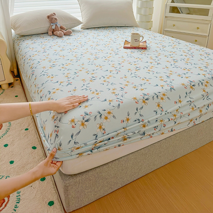 91家纺网 家纺一手货源 找家纺 元元被芯 2023新增全棉13372床笠 爱洛