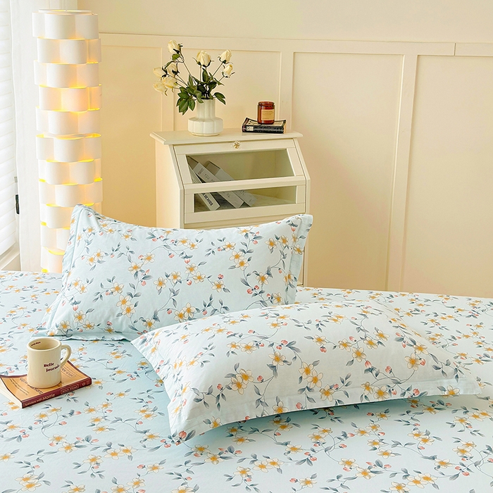 91家纺网 家纺一手货源 找家纺 元元被芯 2023新增全棉13372枕套 爱洛