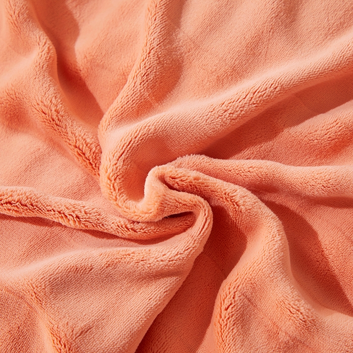 91家纺网 家纺一手货源 找家纺 新款牛奶绒绣花款四件套系列 清仓价！ 桔色