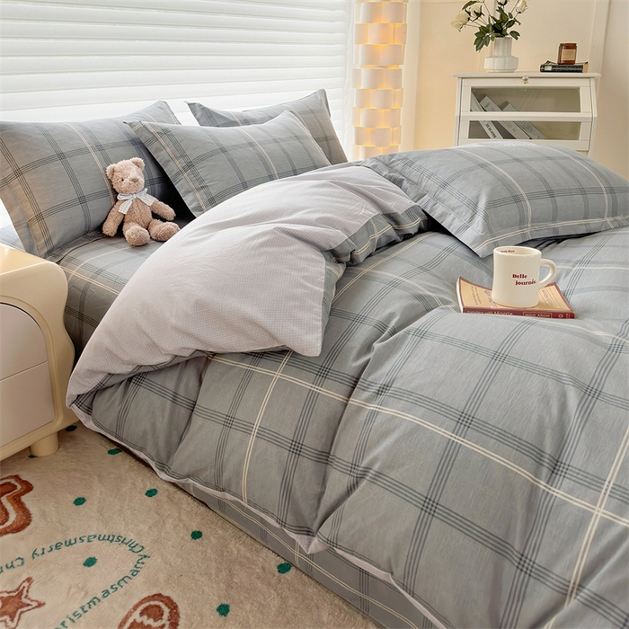 91家纺网 家纺一手货源 找家纺 元元被芯 2023新增全棉13372被套 北欧格