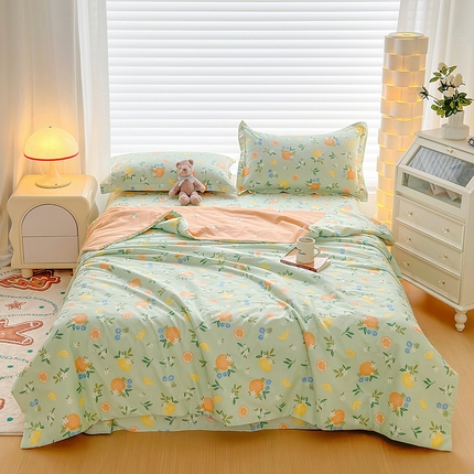 91家纺网 家纺一手货源 找家纺 （总）元元被芯 2023新增13372全棉夏被四件套