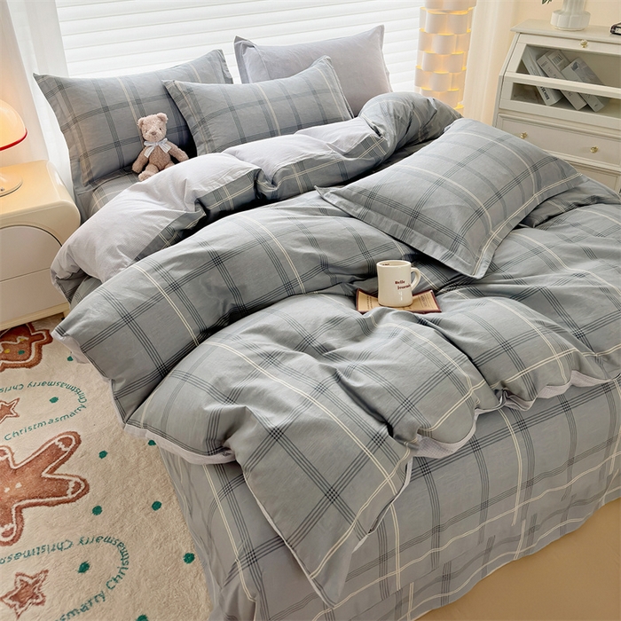 91家纺网 家纺一手货源 找家纺 元元被芯 2023新增全棉13372被套 北欧格