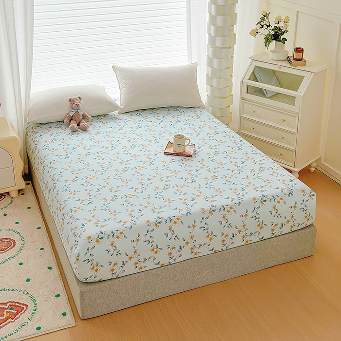 91家纺网 家纺一手货源 找家纺 元元被芯 2023新增全棉13372床笠 爱洛