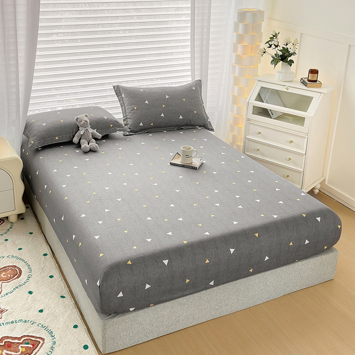 91家纺网 家纺一手货源 找家纺 元元被芯 2023新增全棉13372床笠 星光