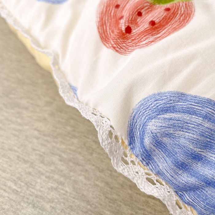 91家纺网 家纺一手货源 找家纺 寐居 2023新款A类水洗棉印花冬被 花兔