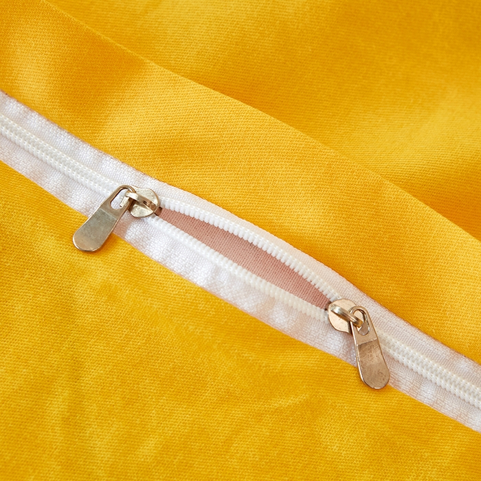 91家纺网 家纺一手货源 找家纺 雲归梦 2023年新款加厚全棉生态磨毛大版四件套美悦东方 黄