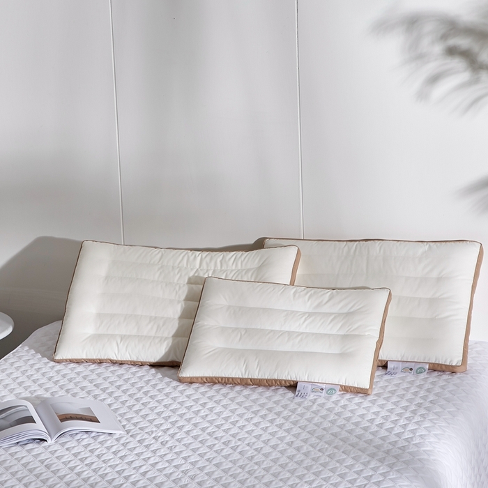 91家纺网 家纺一手货源 找家纺 （总）唯爱品  2026新款A类棉无荧光零压超薄枕枕头枕芯酒店枕护颈枕 记忆枕源头工厂  