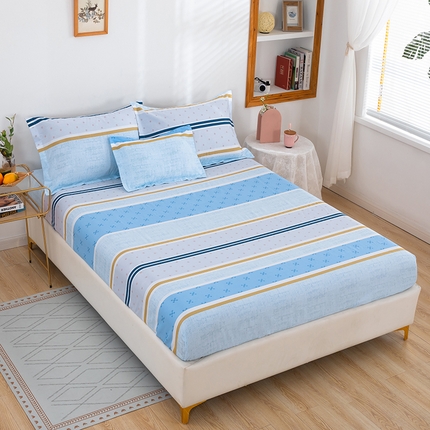 91家纺网 家纺一手货源 找家纺 （总）雨萝家纺 新款全棉印花床笠