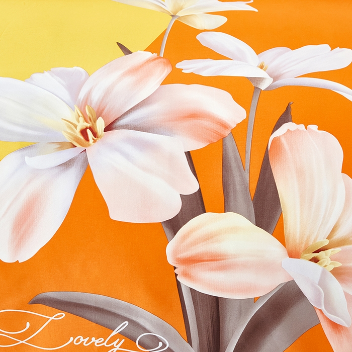 91家纺网 家纺一手货源 找家纺 雲归梦 2023年新款加厚全棉生态磨毛大版四件套美玉无瑕 桔