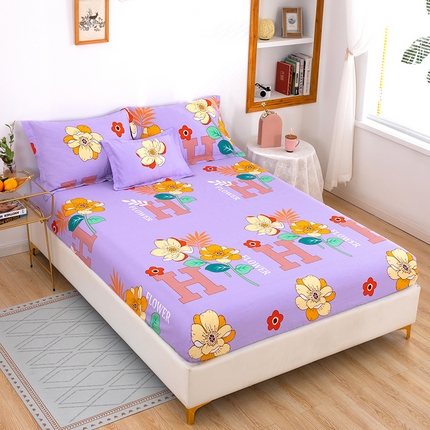 91家纺网 家纺一手货源 找家纺 （总）雨萝家纺 新款全棉印花床笠