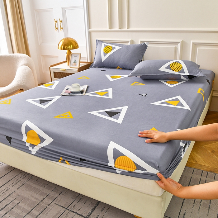 91家纺网 家纺一手货源 找家纺 梵巢家纺 芦荟棉印花床笠 三维空间