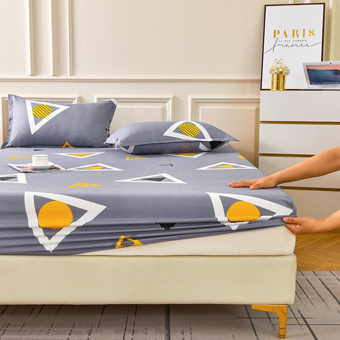 91家纺网 家纺一手货源 找家纺 梵巢家纺 芦荟棉印花床笠 三维空间