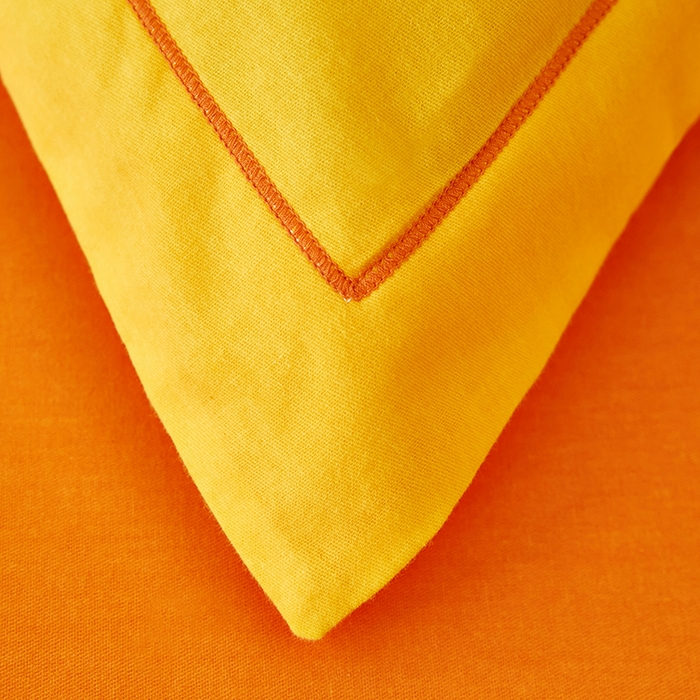 91家纺网 家纺一手货源 找家纺 雲归梦 2023年新款加厚全棉生态磨毛大版四件套美悦东方 黄