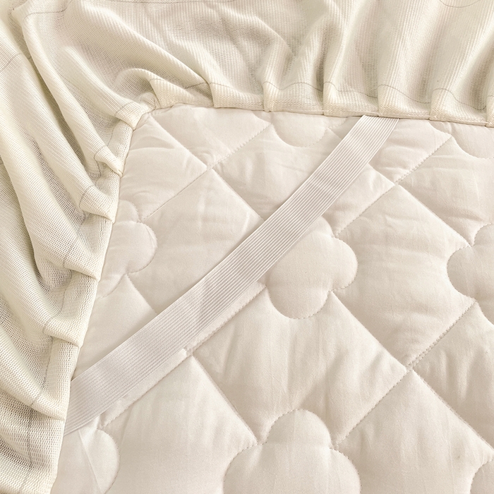 91家纺网 家纺一手货源 找家纺 梦舒羽 牛奶绒夹棉床裙床罩床单床盖床护垫套三件套 可爱狗狗