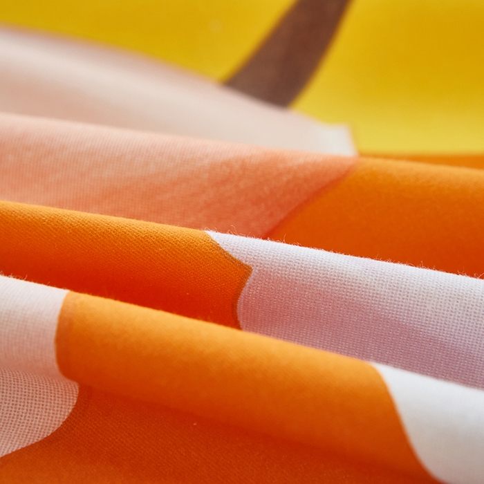 91家纺网 家纺一手货源 找家纺 雲归梦 2023年新款加厚全棉生态磨毛大版四件套美玉无瑕 桔