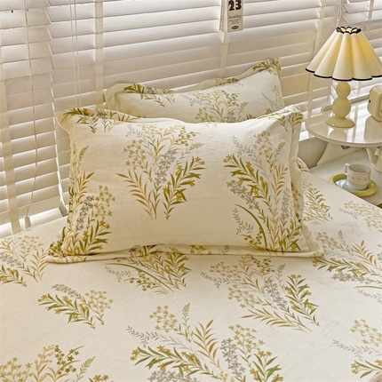 91家纺网 家纺一手货源 找家纺 （总）名兮-2023新款高克重牛奶绒枕套