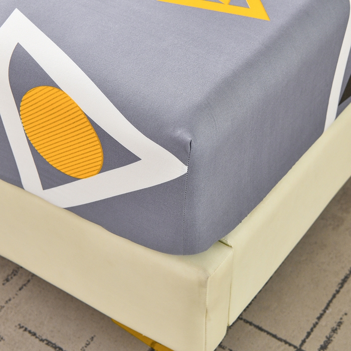 91家纺网 家纺一手货源 找家纺 梵巢家纺 芦荟棉印花床笠 三维空间