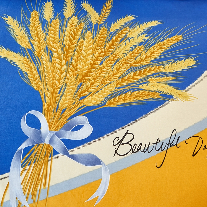 91家纺网 家纺一手货源 找家纺 雲归梦 2023年新款加厚全棉生态磨毛大版四件套金色年华 兰