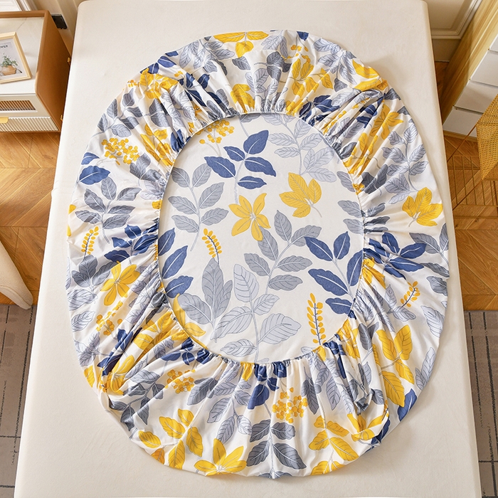 91家纺网 家纺一手货源 找家纺 梵巢家纺 芦荟棉印花床笠 咔迷风