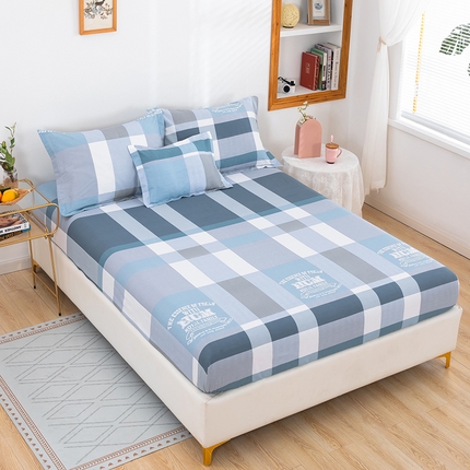 91家纺网 家纺一手货源 找家纺 （总）雨萝家纺 新款全棉印花床笠