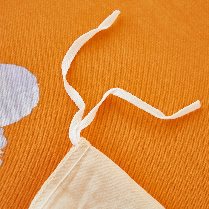 91家纺网 家纺一手货源 找家纺 雲归梦 2023年新款加厚全棉生态磨毛大版四件套美玉无瑕 桔