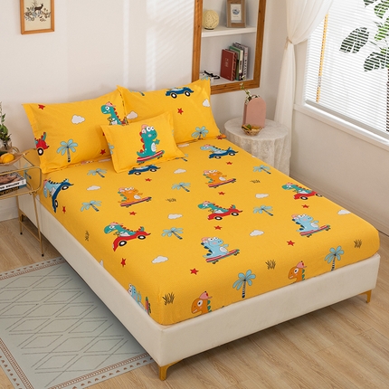 91家纺网 家纺一手货源 找家纺 （总）雨萝家纺 新款全棉印花床笠